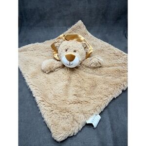 Kellytoy Baby Lovey Lion Security Blanket Plush Jungle Nursery Rattle